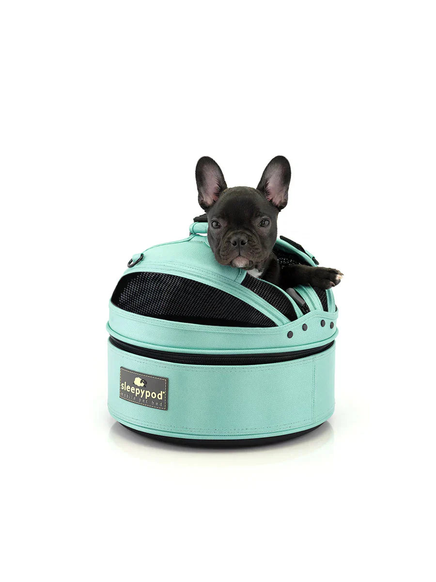 Sleepypod Airline Compliant Mobile Pet Bed - Mini Size, Impact Tested Small Pet Car Seat