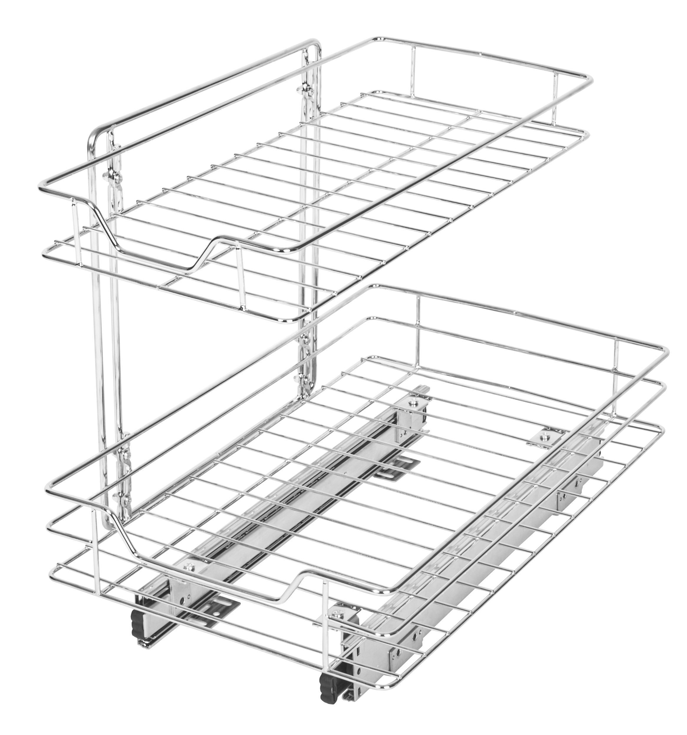 Sliding Pull Out Metal Cabinet Shelf - Multiple Sizes