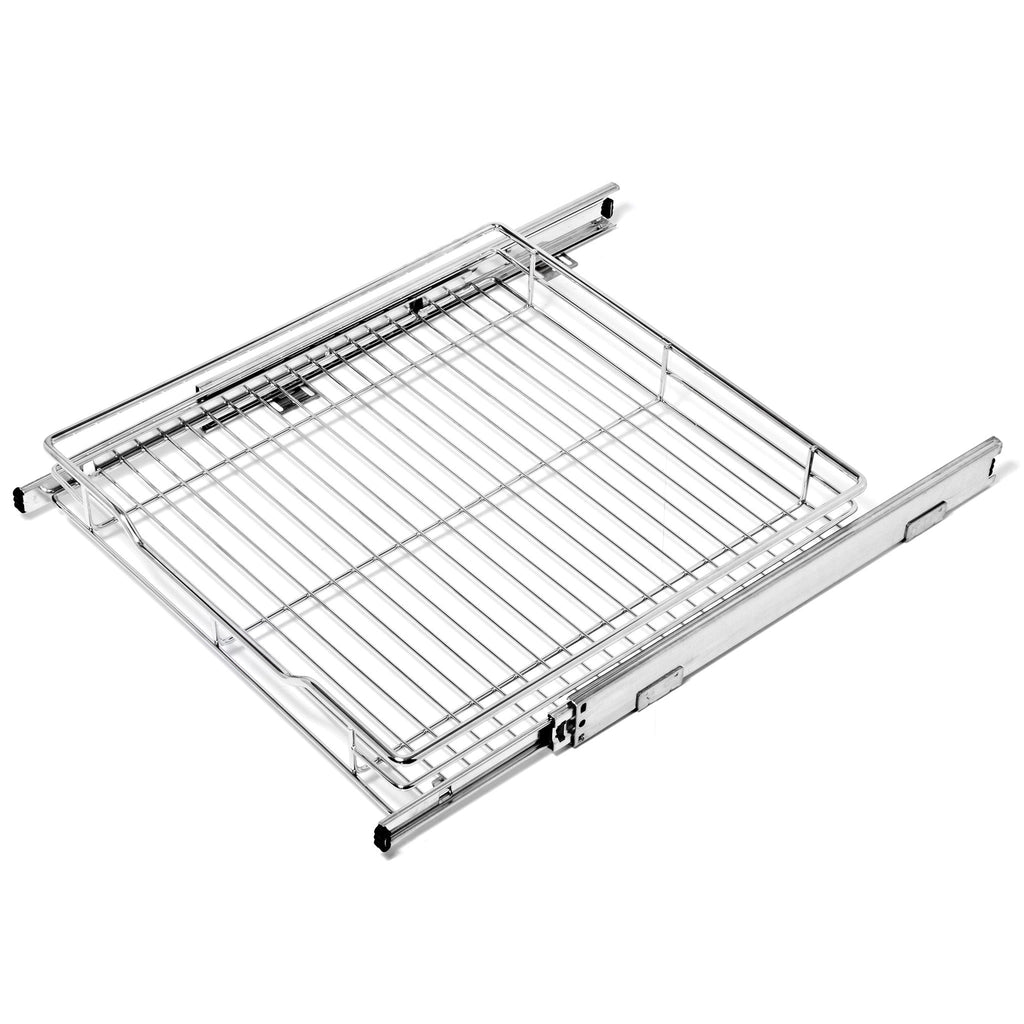 Sliding Pull Out Metal Cabinet Shelf - Multiple Sizes