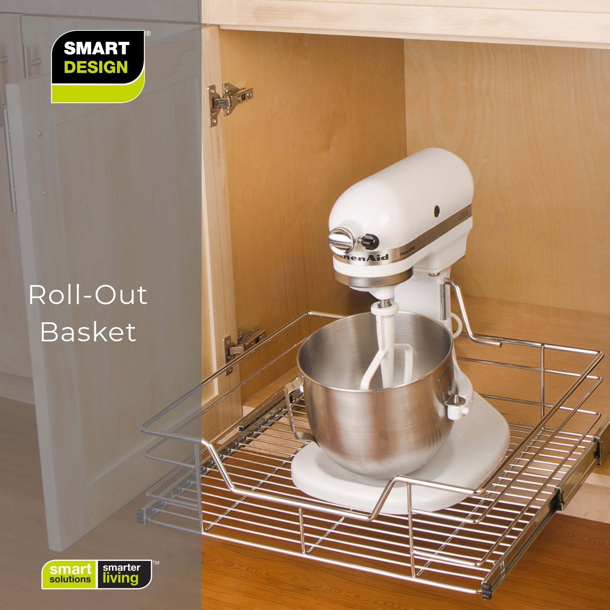 Sliding Pull Out Metal Cabinet Shelf - Multiple Sizes