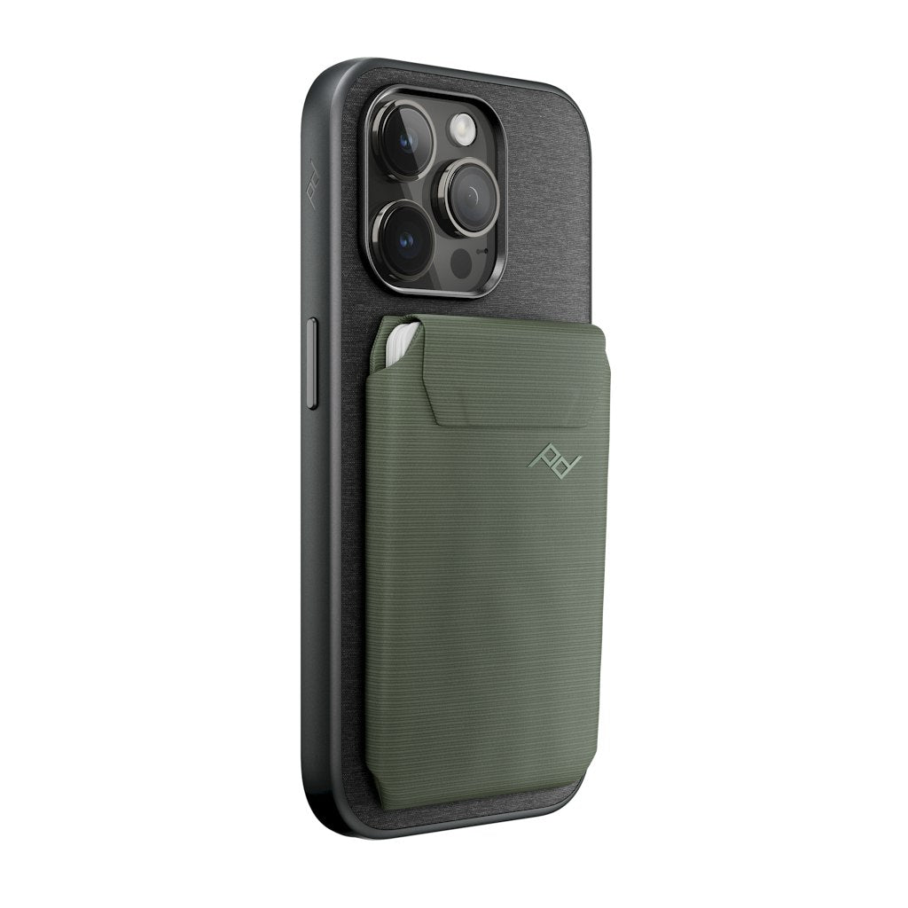 Mobile Wallet | Slim Wallet | Sage | Nylon
