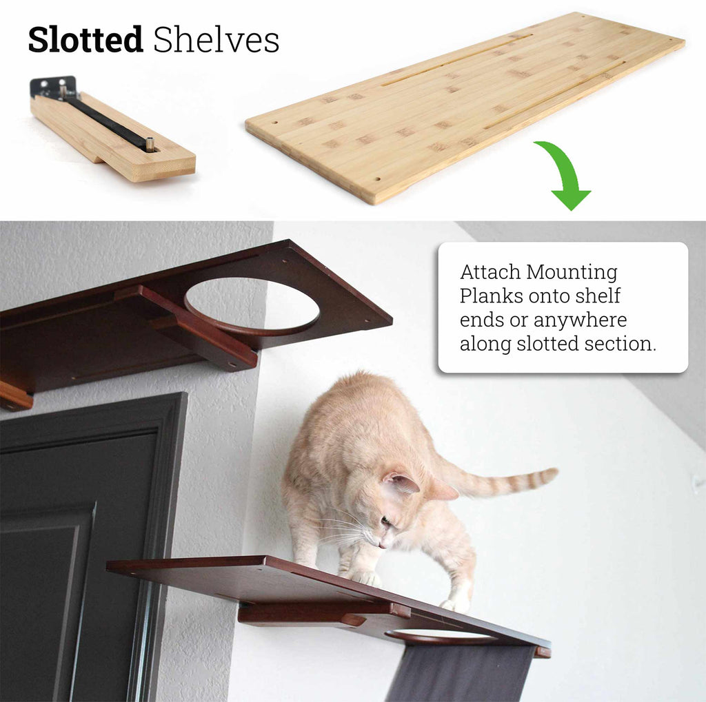 Catastrophic Creations Wall Mounted Cat Shelf