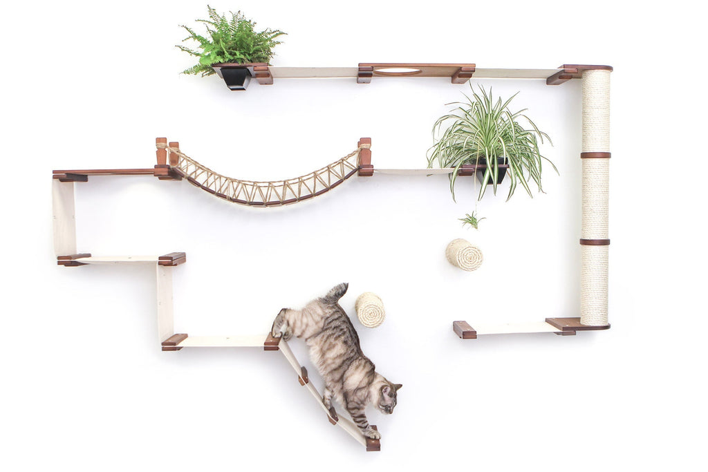 The Juggernaut - Indoor Cat Playground for Wall by Catastrophic Creations