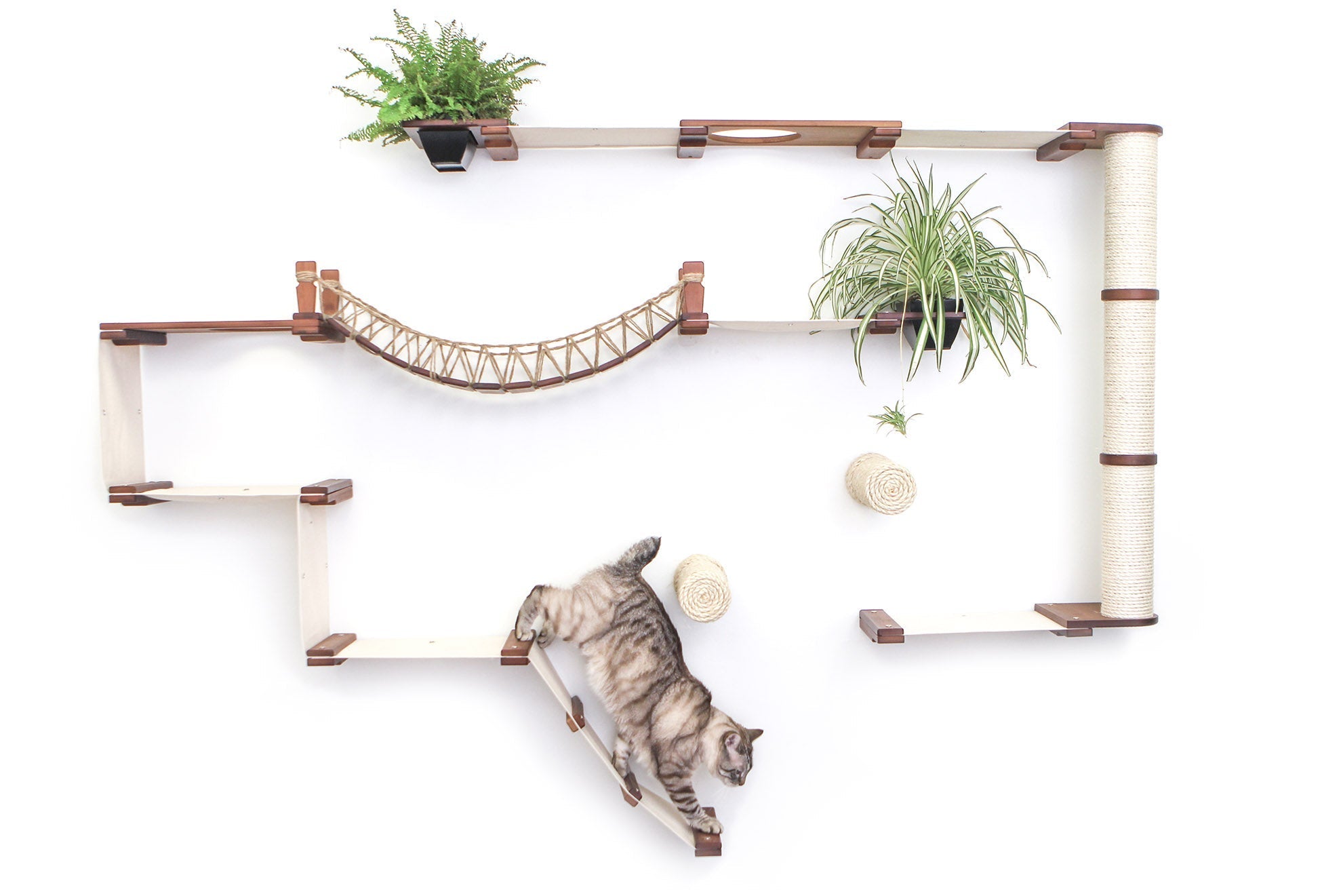 The Juggernaut - Indoor Cat Playground for Wall by Catastrophic Creations