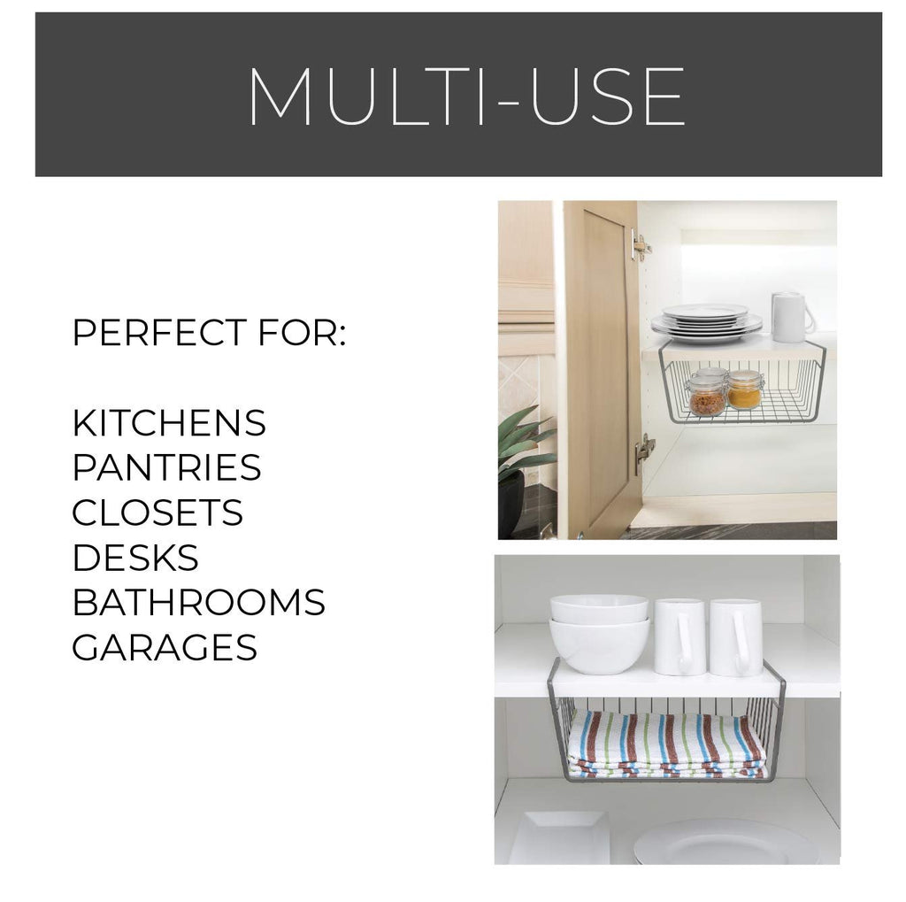 Small Undershelf Storage Basket