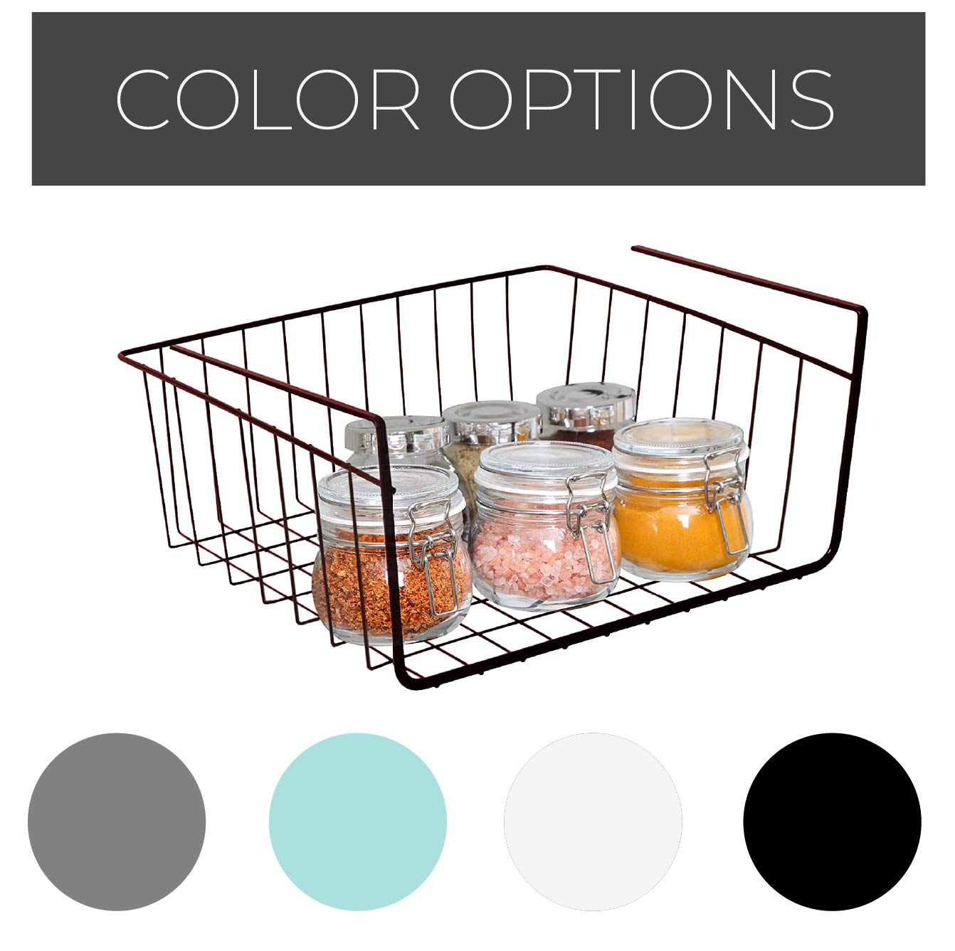 Small Undershelf Storage Basket
