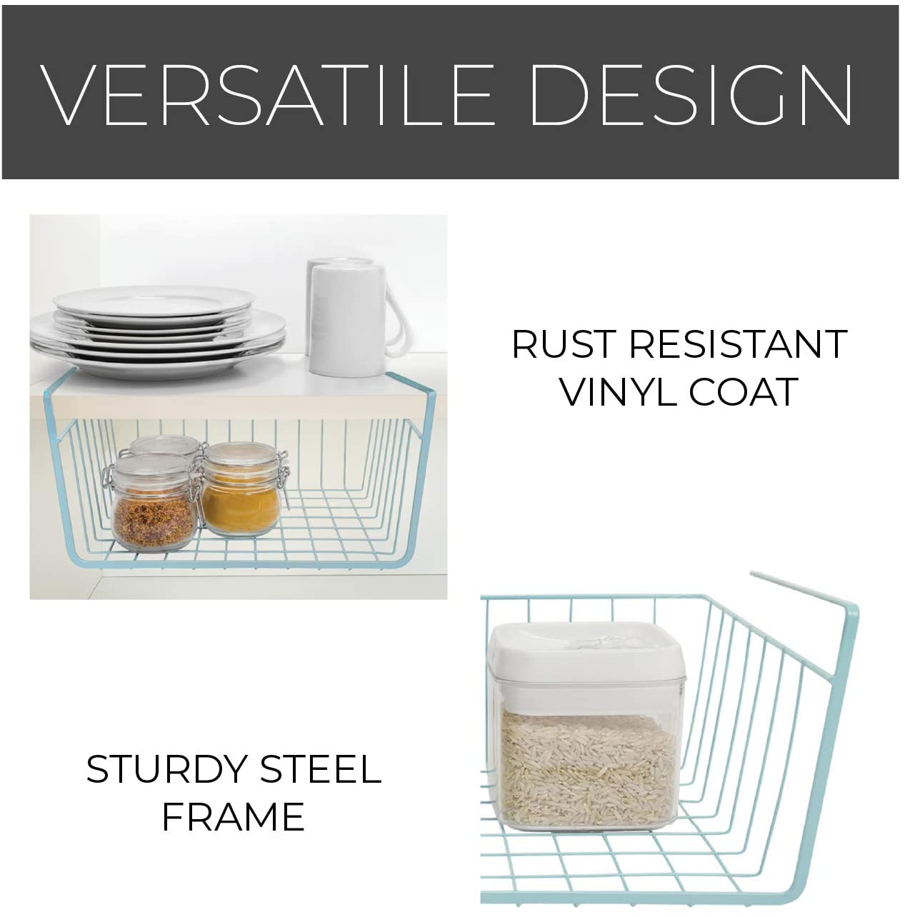 Small Undershelf Storage Basket