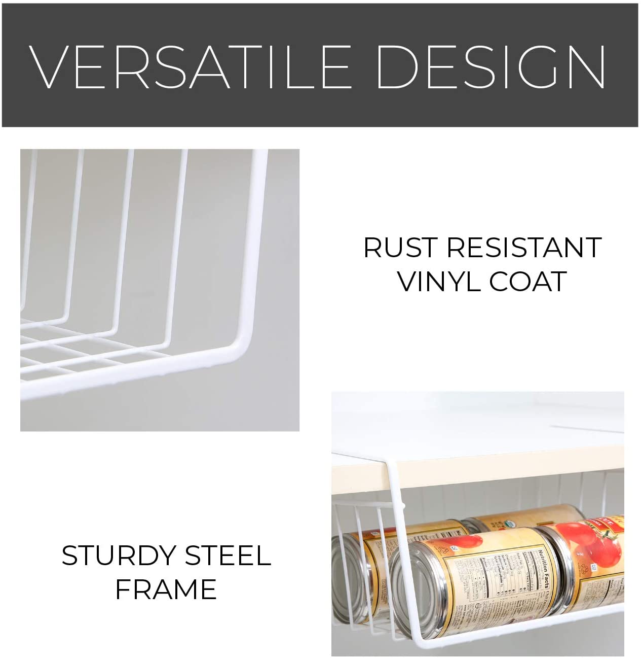 Small Undershelf Storage Basket