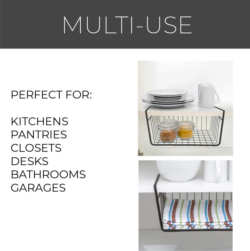 Small Undershelf Storage Basket