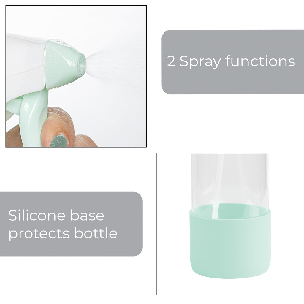 Smart Design 2-Pack Reusable Spray Bottles-16.9 oz / 500 ml