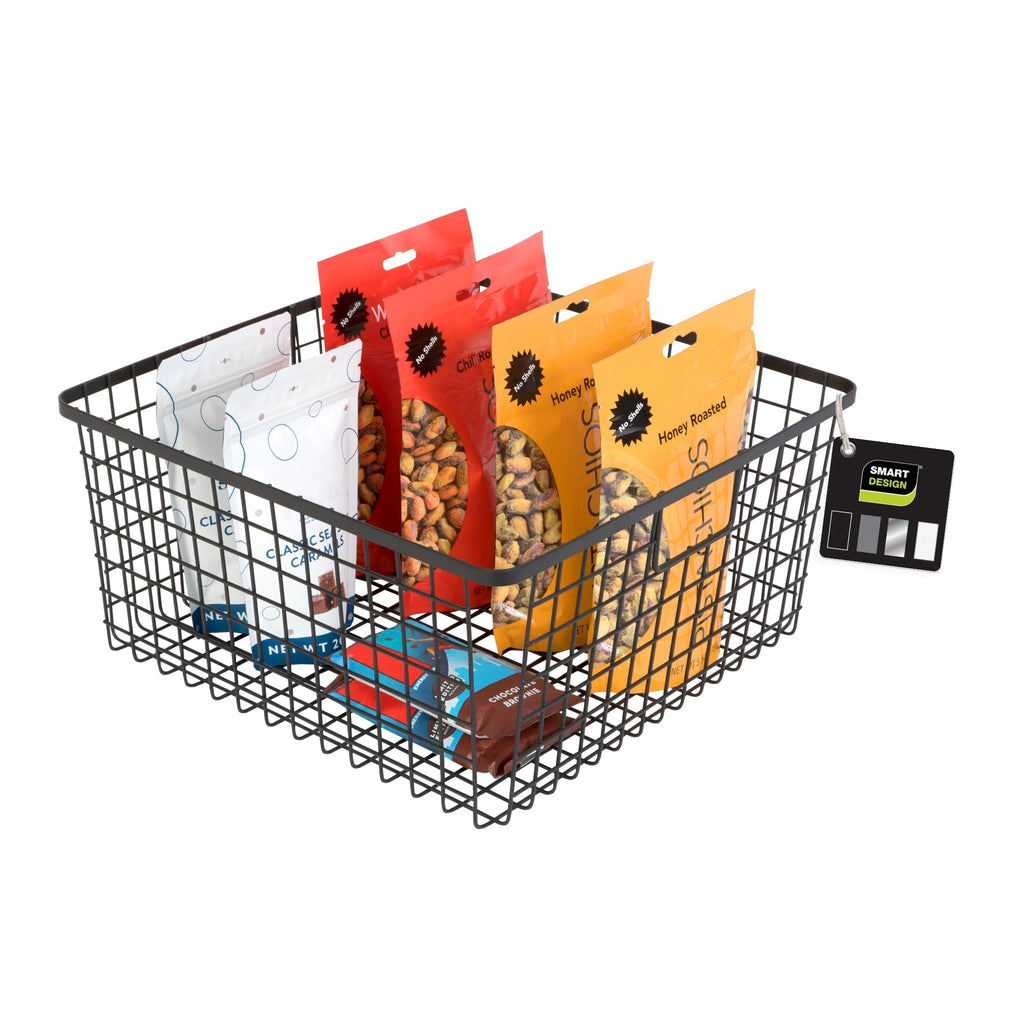Smart Design Kitchen Nesting Baskets - 12 x 12