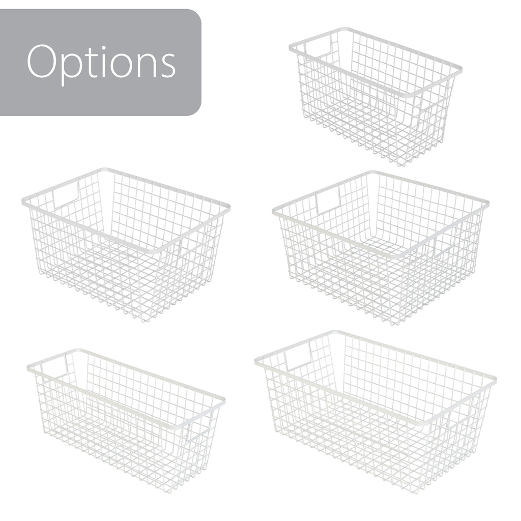 Smart Design Kitchen Nesting Baskets - 6 x 12 - Set of 4