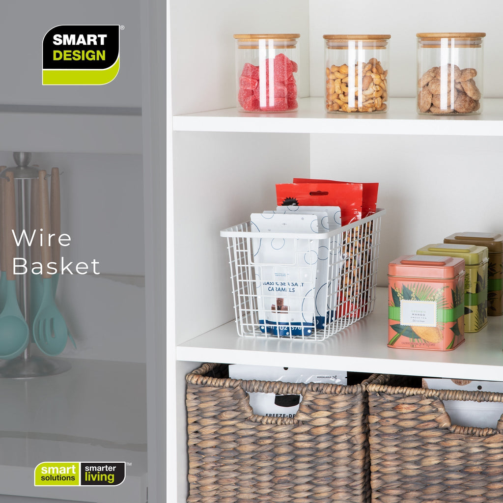 Smart Design Kitchen Nesting Baskets - 6 x 12 - Set of 4