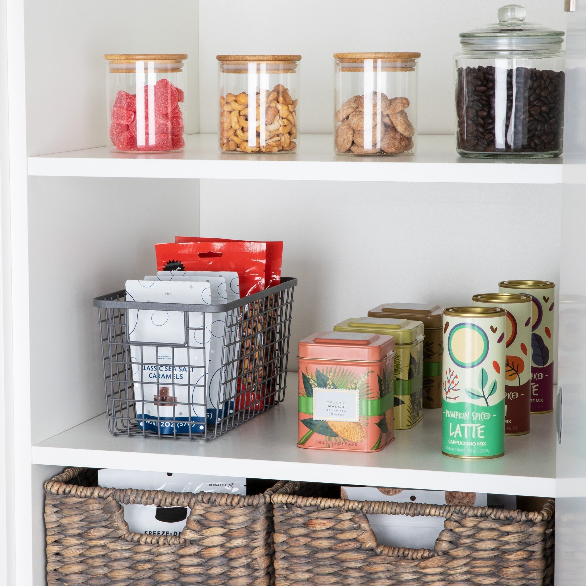 Smart Design Kitchen Nesting Baskets - 6 x 12