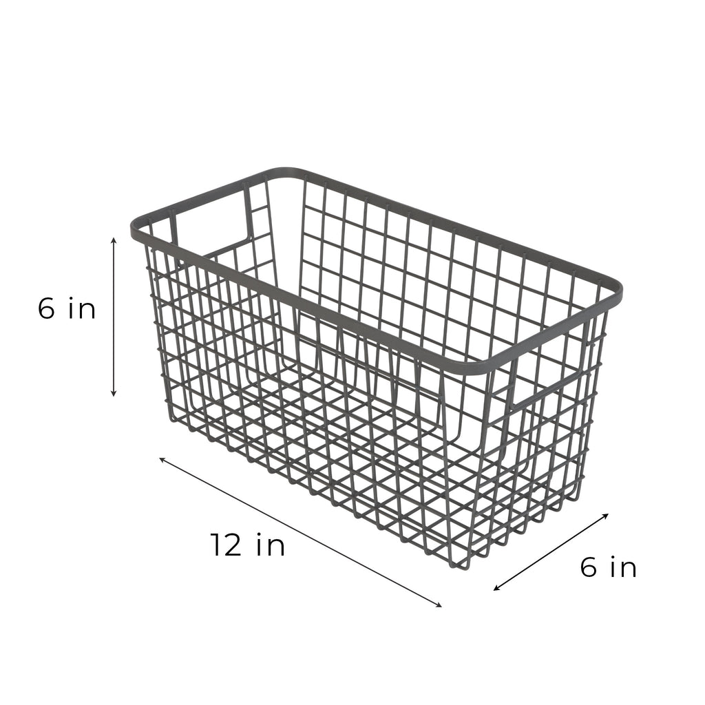 Smart Design Kitchen Nesting Baskets - 6 x 12