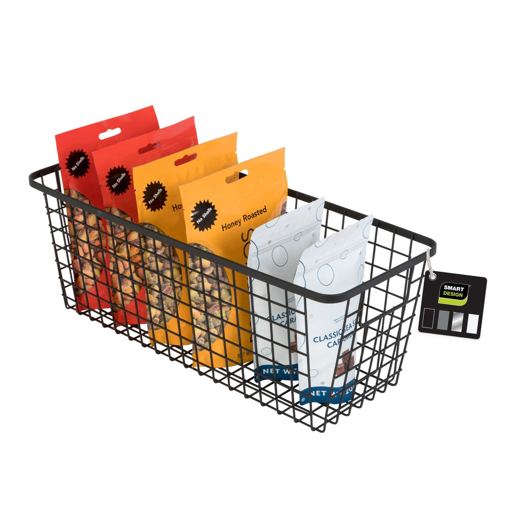 Smart Design Kitchen Nesting Baskets - 6 x 16