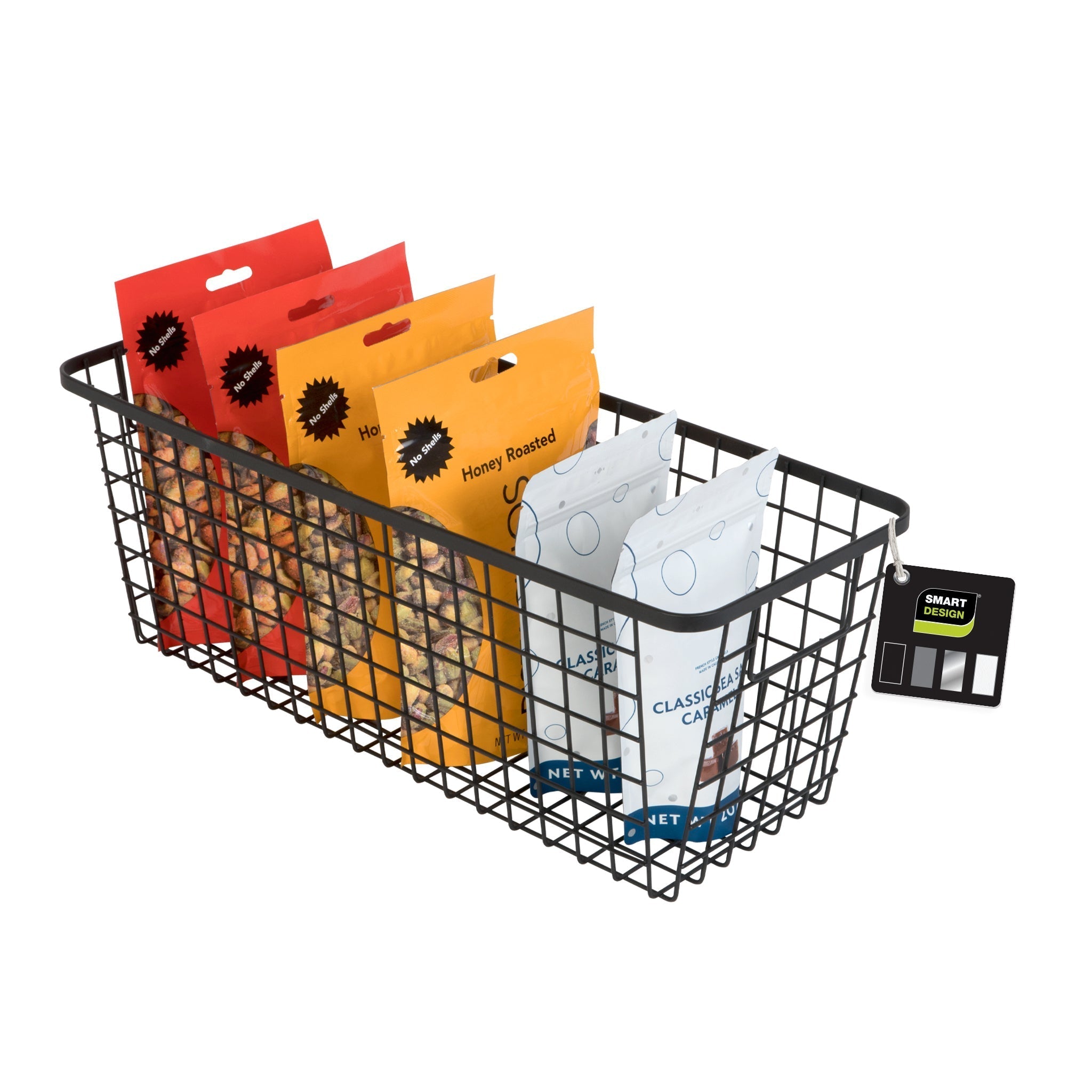 Smart Design Kitchen Nesting Baskets - 6 x 16