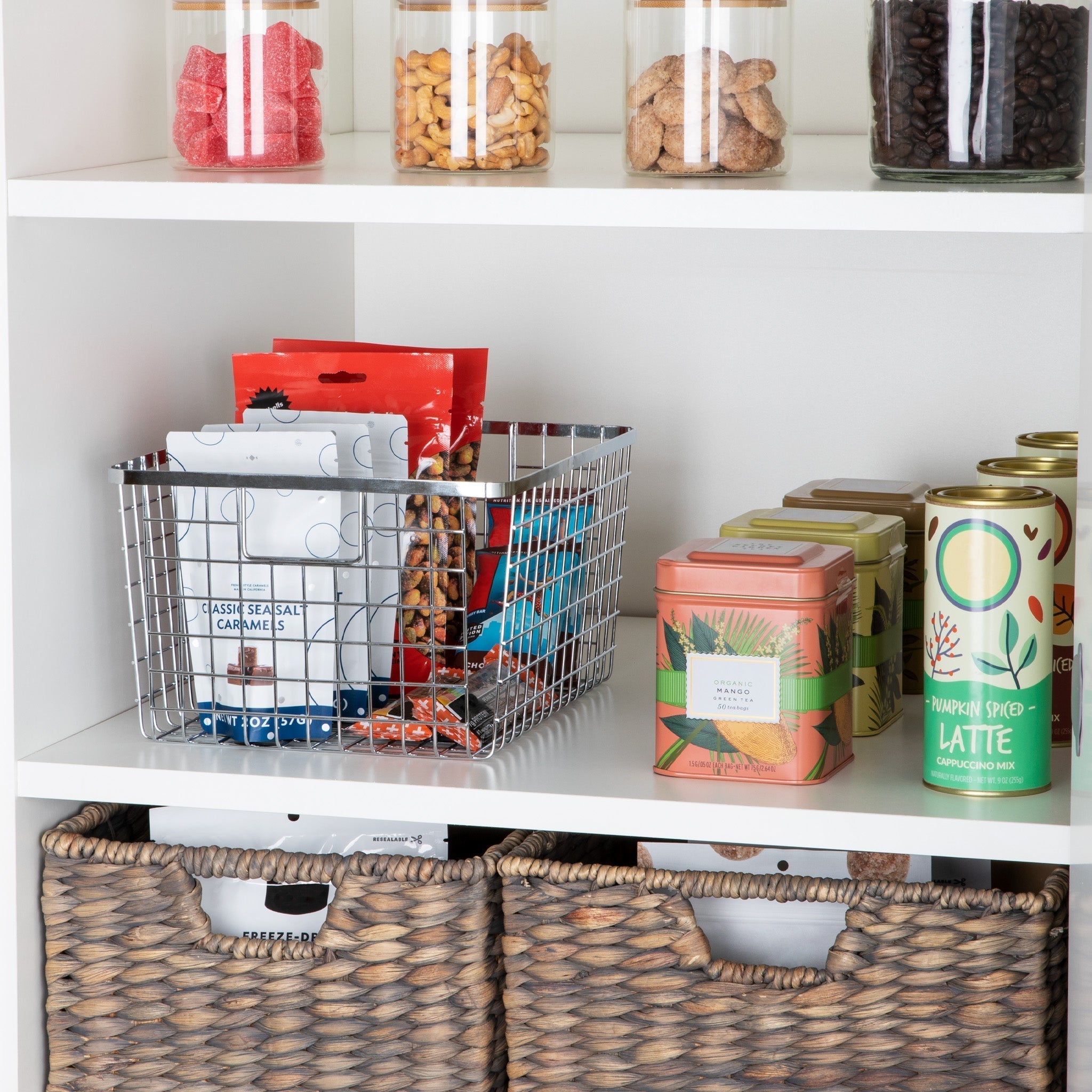Smart Design Kitchen Nesting Baskets - 9 x 12 - Set of 4
