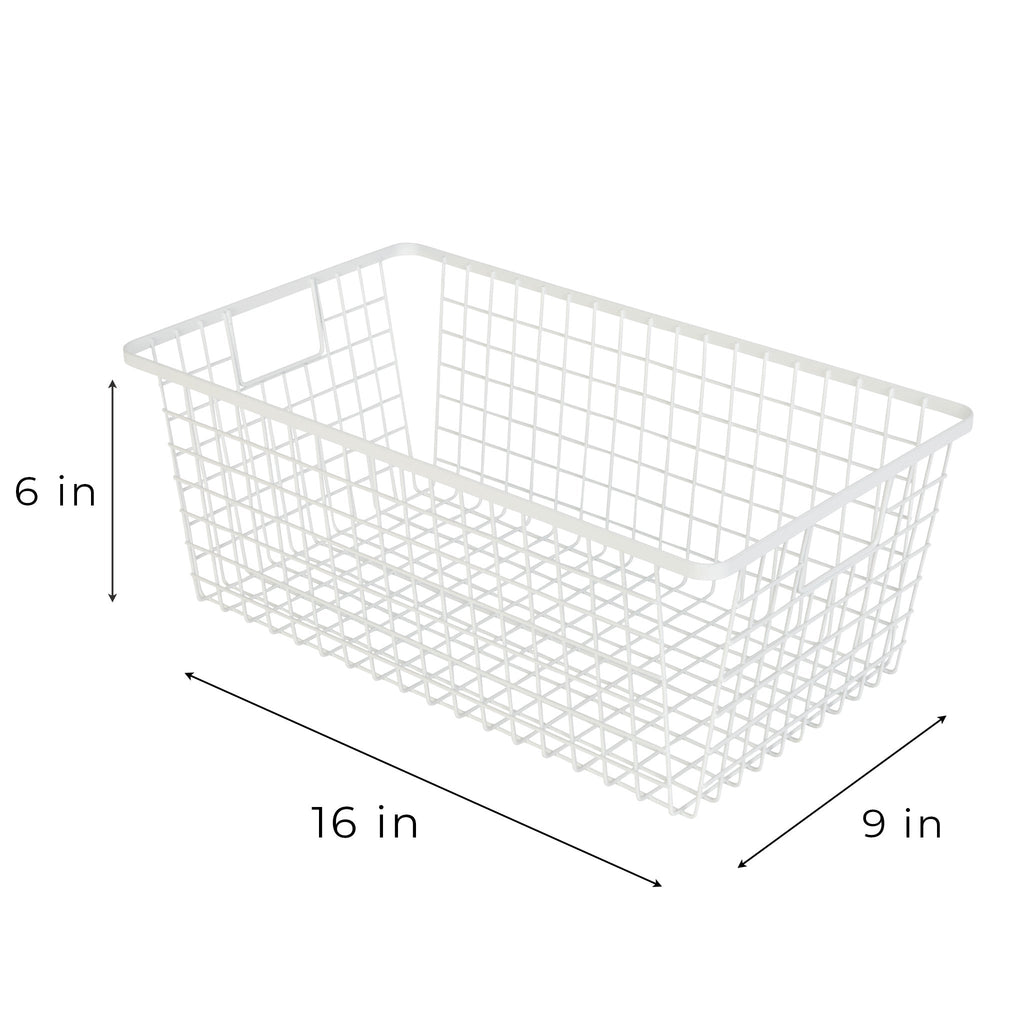Smart Design Kitchen Nesting Baskets - 9 x 16