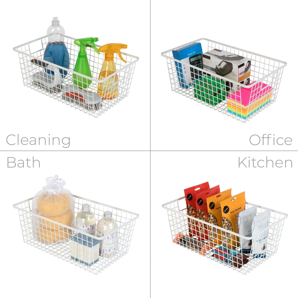 Smart Design Kitchen Nesting Baskets - 9 x 16