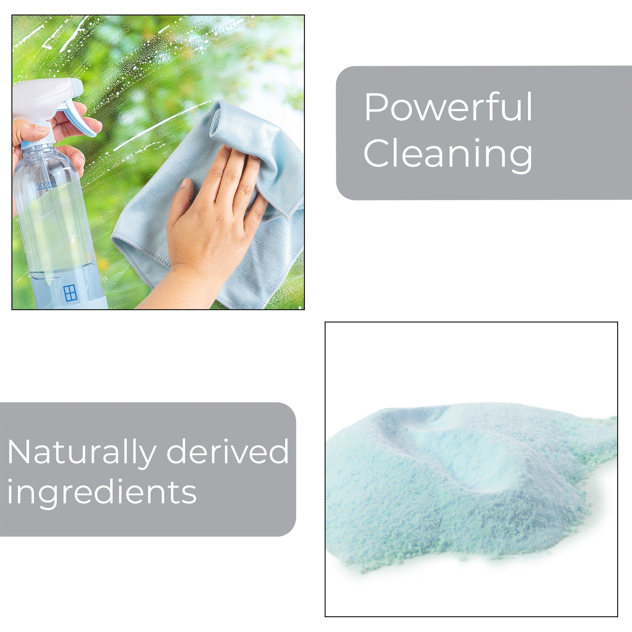 Solve™ Bottle, Cleaning Packets, & Cloth Cleaning Cloth Kit