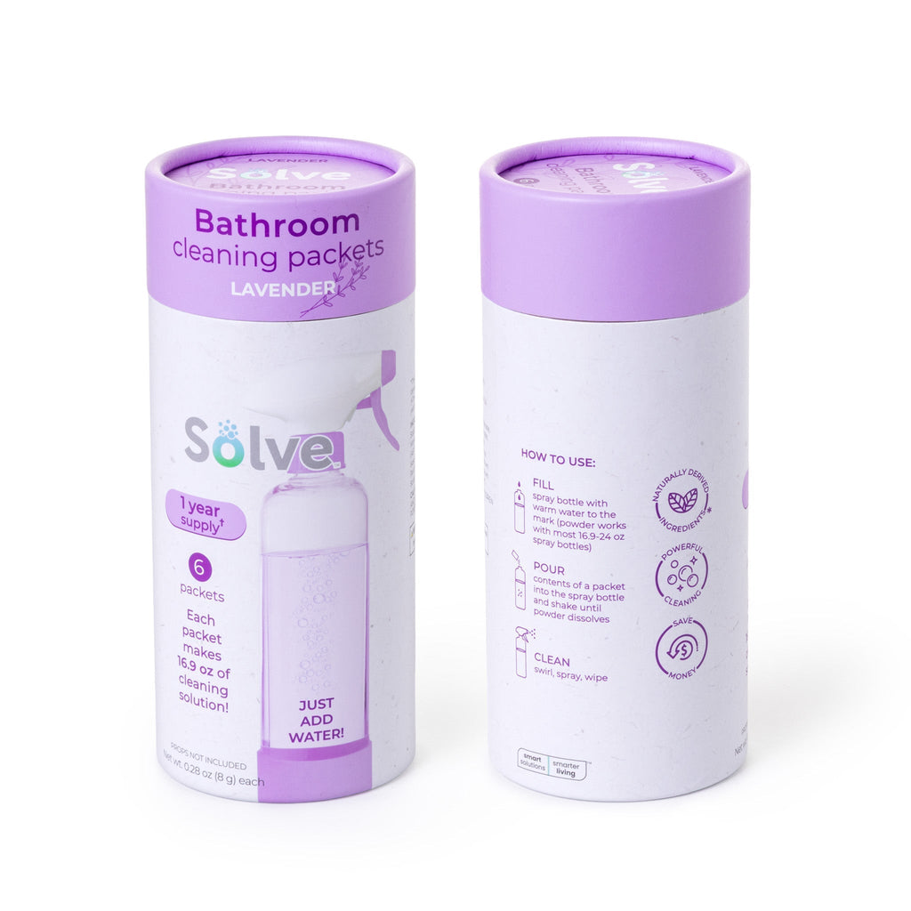 Solve™ Cleaning Packets – 6 Pack - Scented Collection