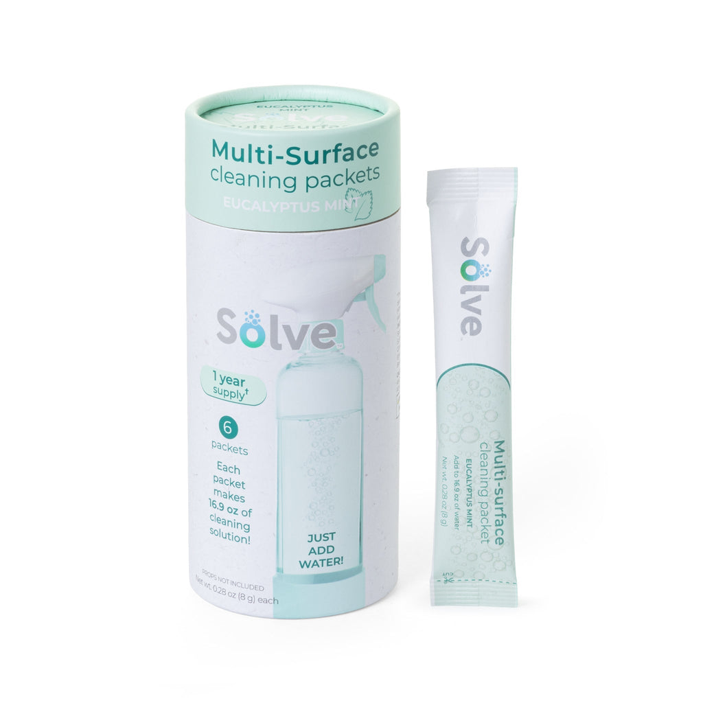 Solve™ Cleaning Packets – 6 Pack - Scented Collection