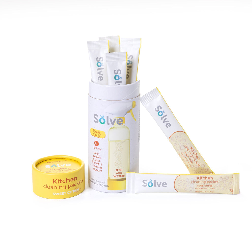 Solve™ Cleaning Packets – 6 Pack - Scented Collection