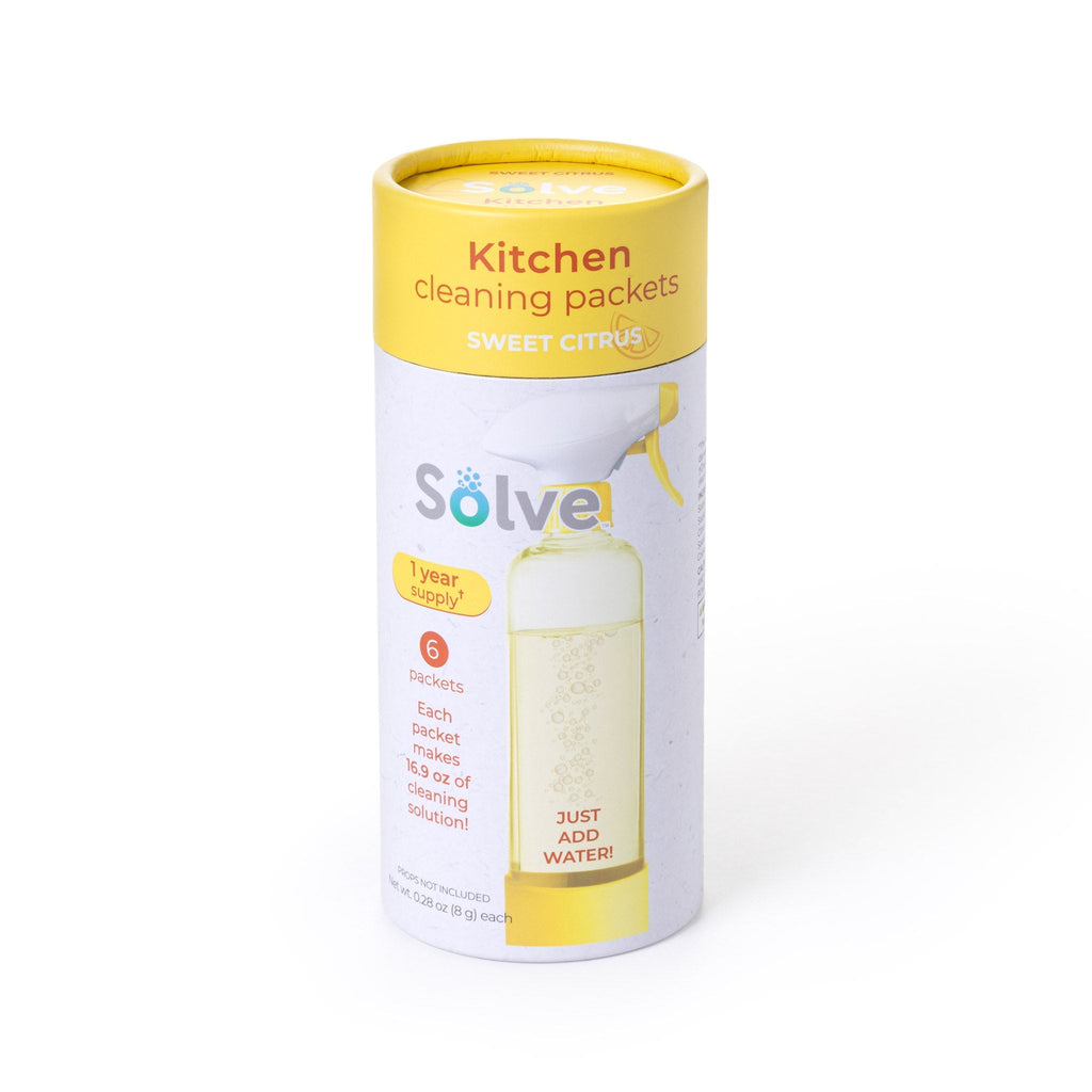 Solve™ Cleaning Packets – 6 Pack - Scented Collection