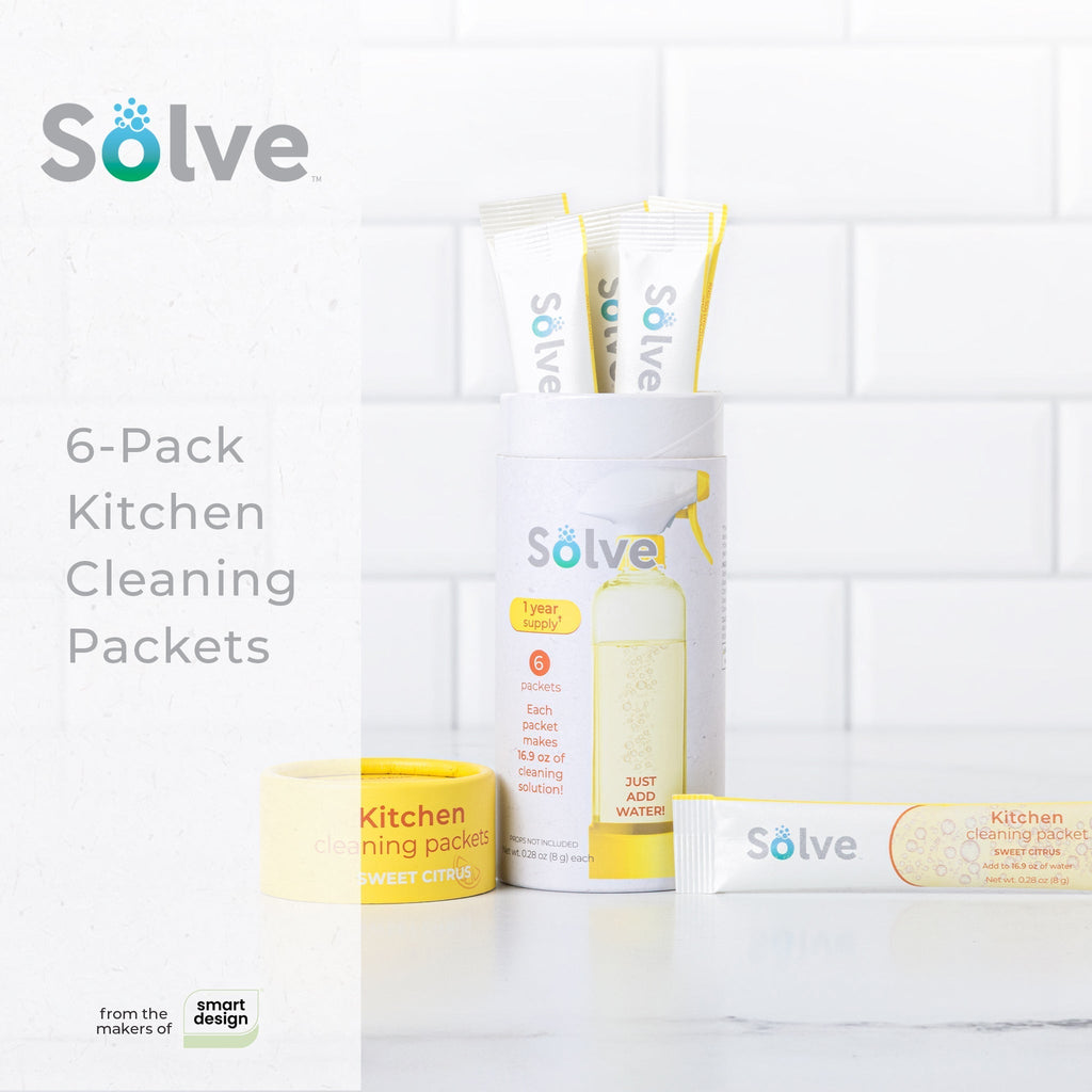 Solve™ Cleaning Packets – 6 Pack - Scented Collection