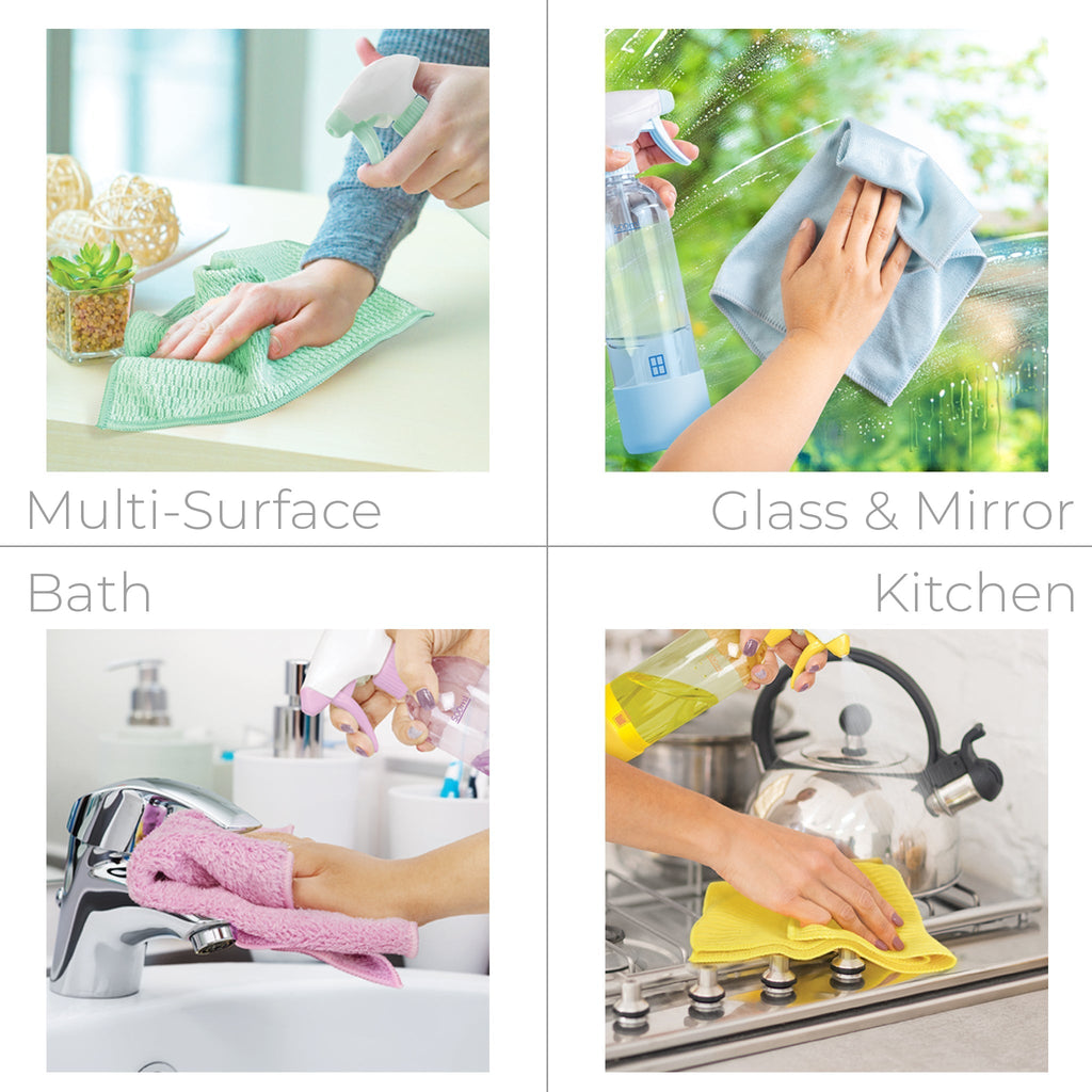 Solve™ Household Cleaning Cloths- Set of 8