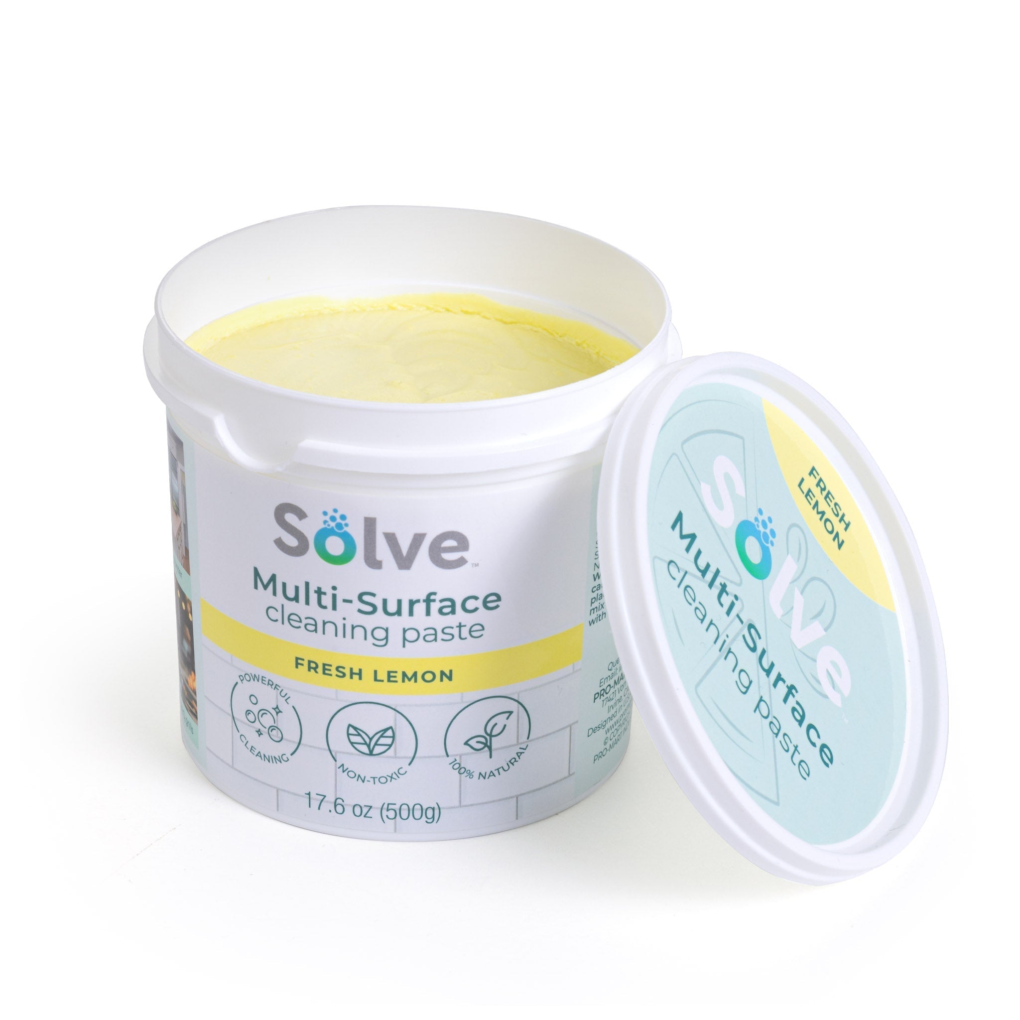 Solve™ Multi-Surface Cleaning Paste – Fresh Lemon Scent