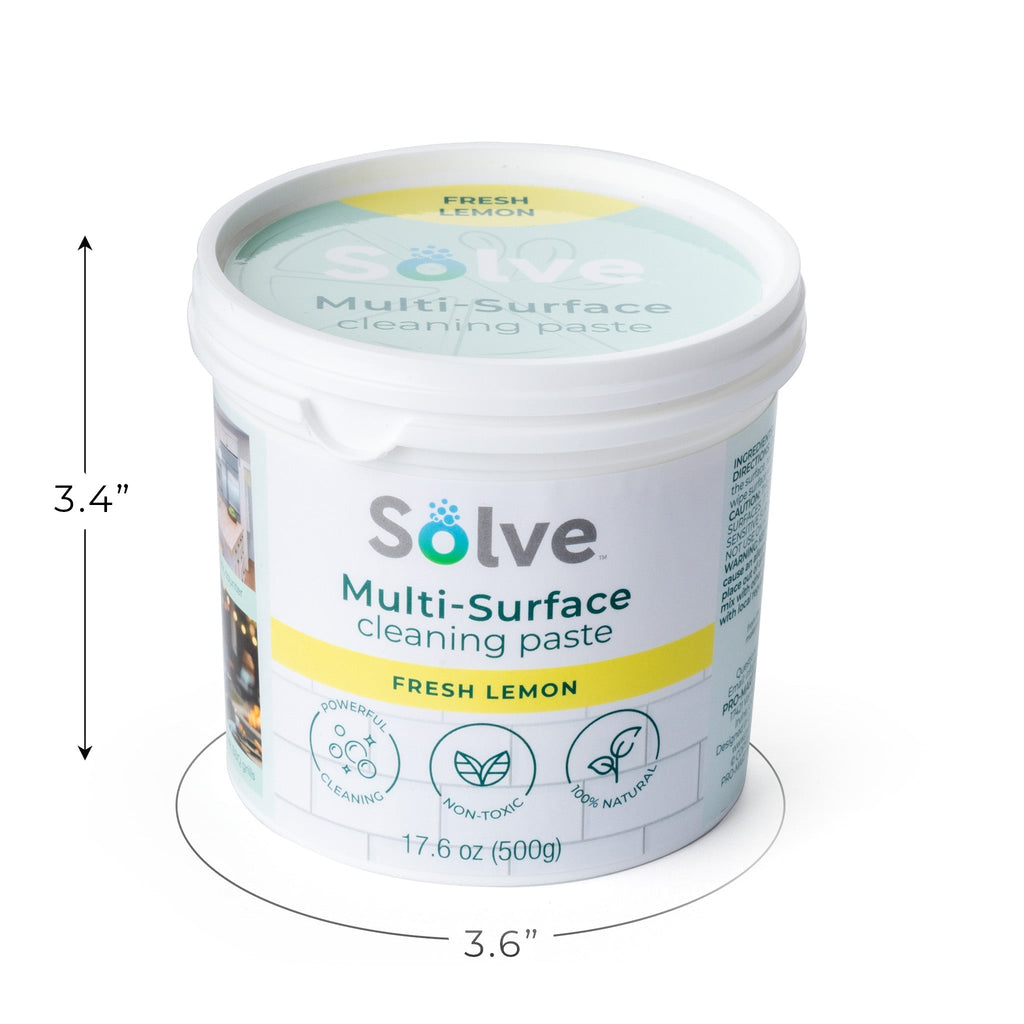 Solve™ Multi-Surface Cleaning Paste – Fresh Lemon Scent