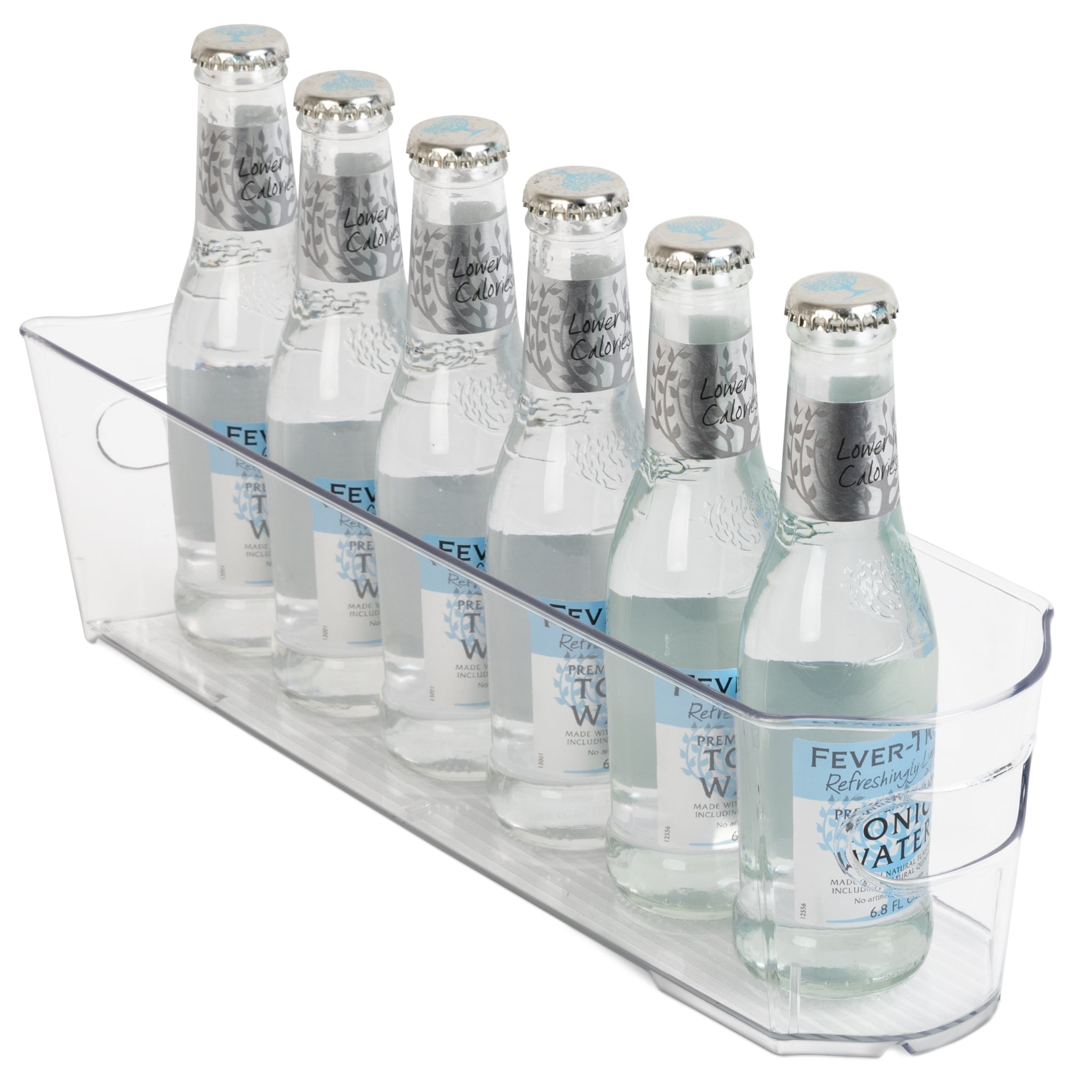 Stackable Clear Refrigerator Storage Bin with Handle - 8 pack - 4 x 14.5 inch