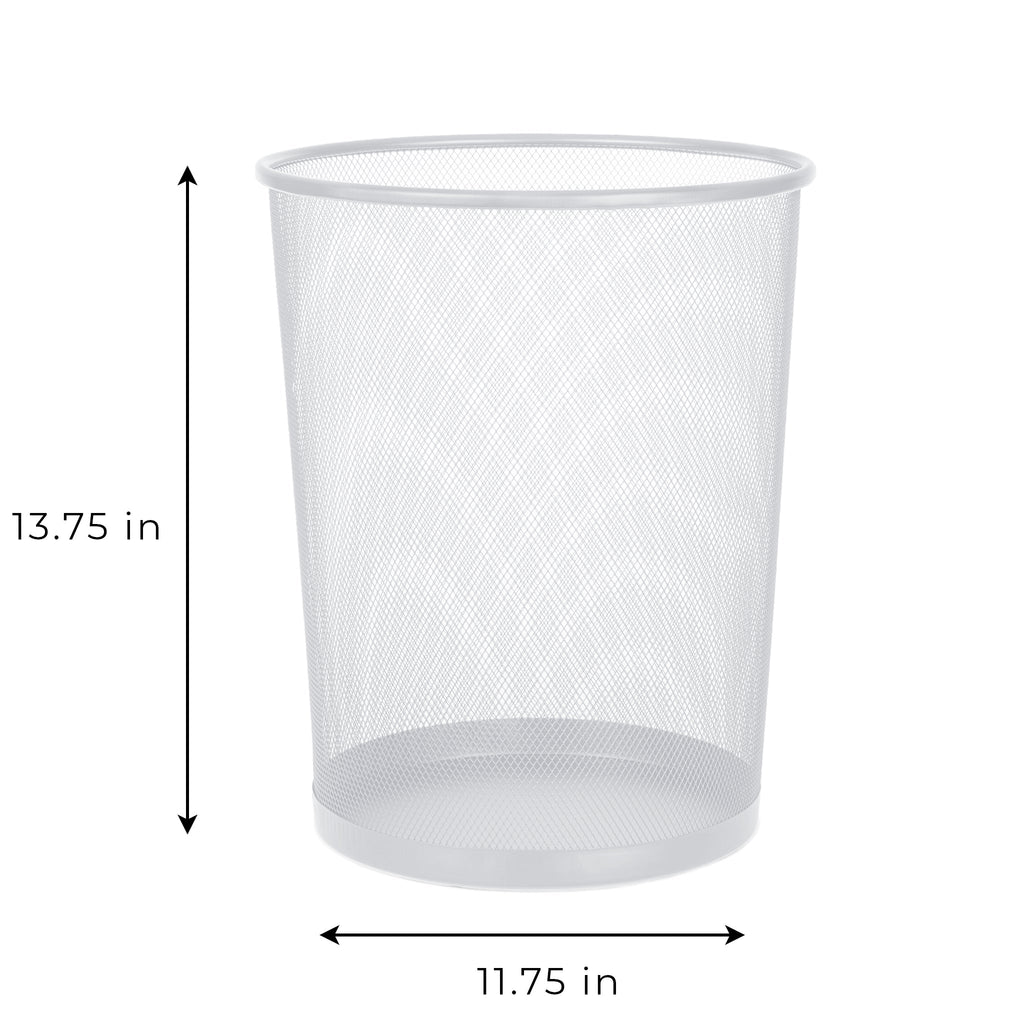 Steel Metal Mesh Waste Basket