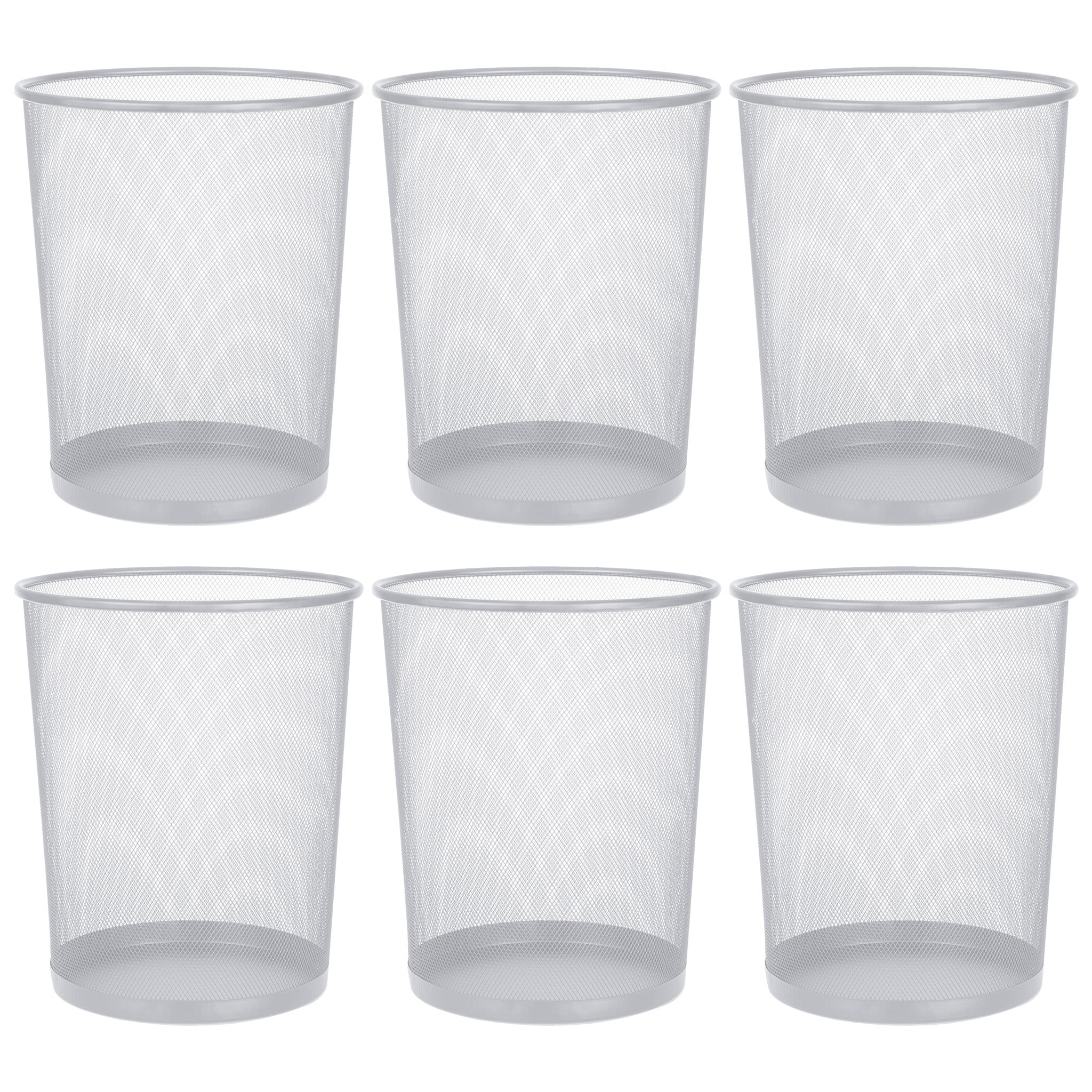 Steel Metal Mesh Waste Basket