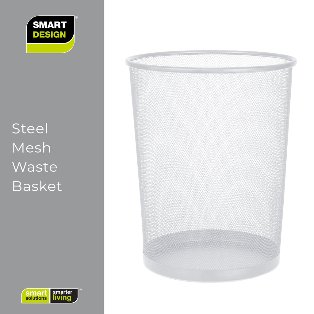 Steel Metal Mesh Waste Basket