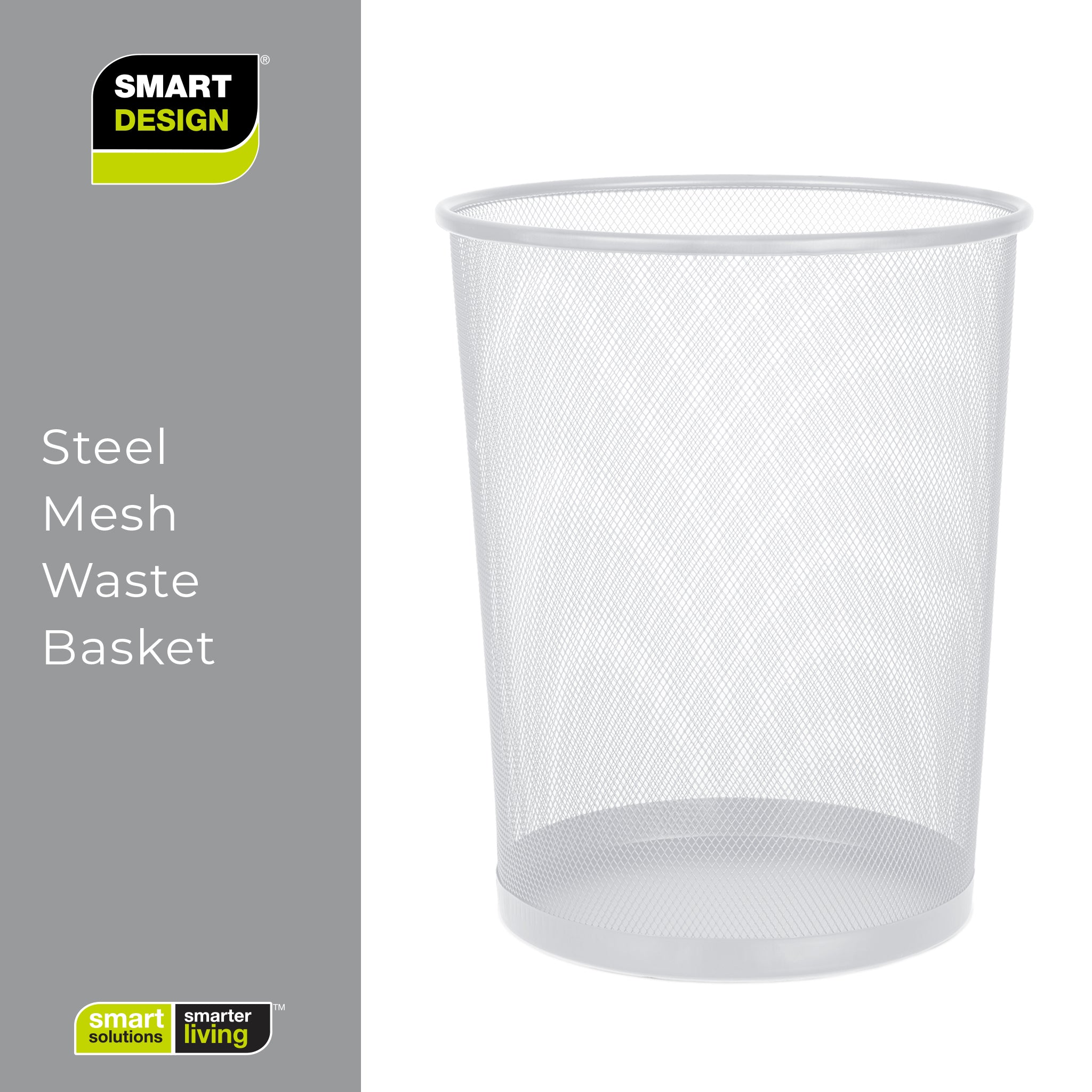 Steel Metal Mesh Waste Basket