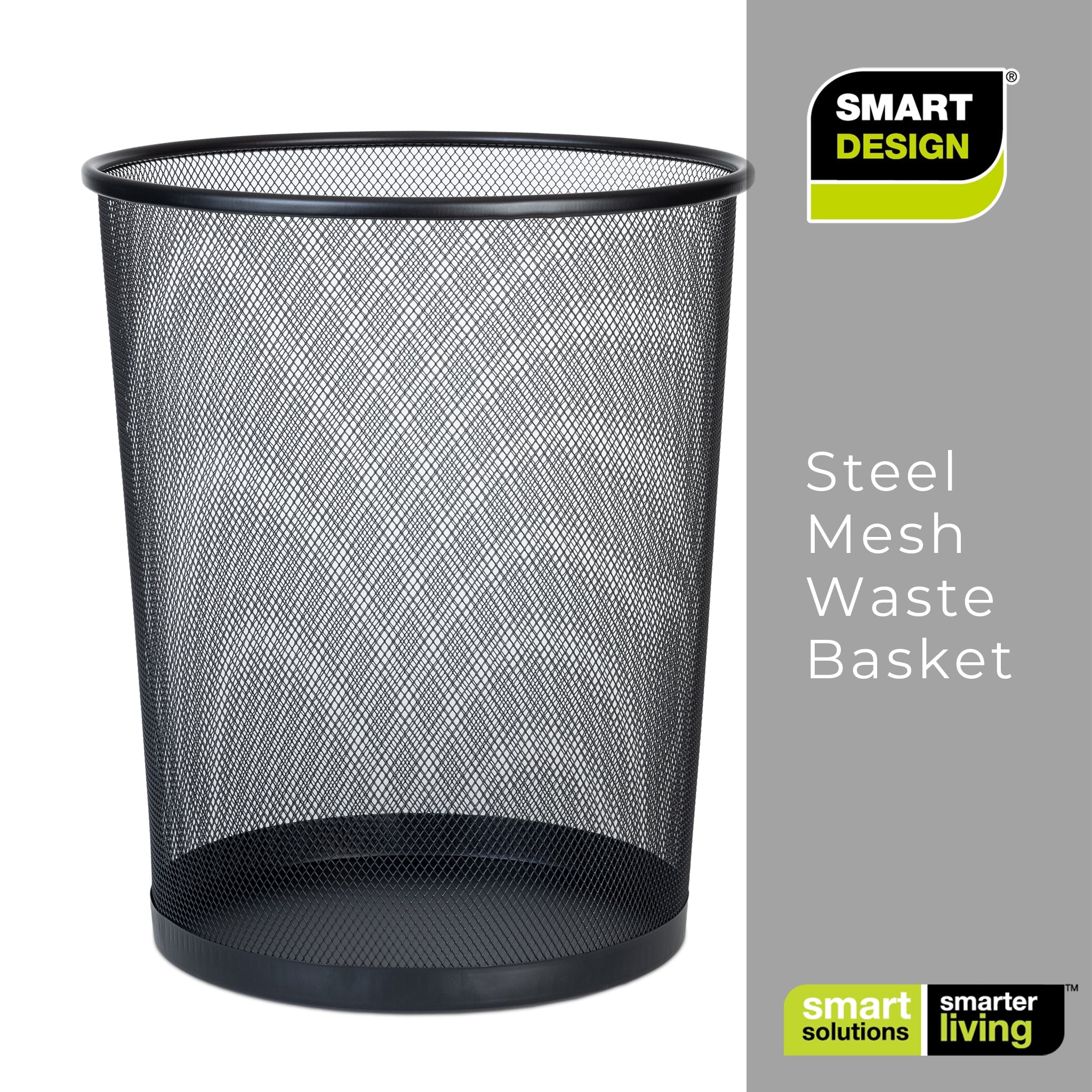 Steel Metal Mesh Waste Basket