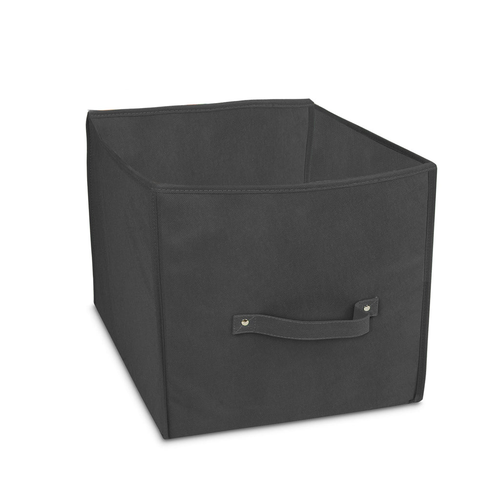 Storage Cube with Handle - 11 x 11 x 11 Inch - Black