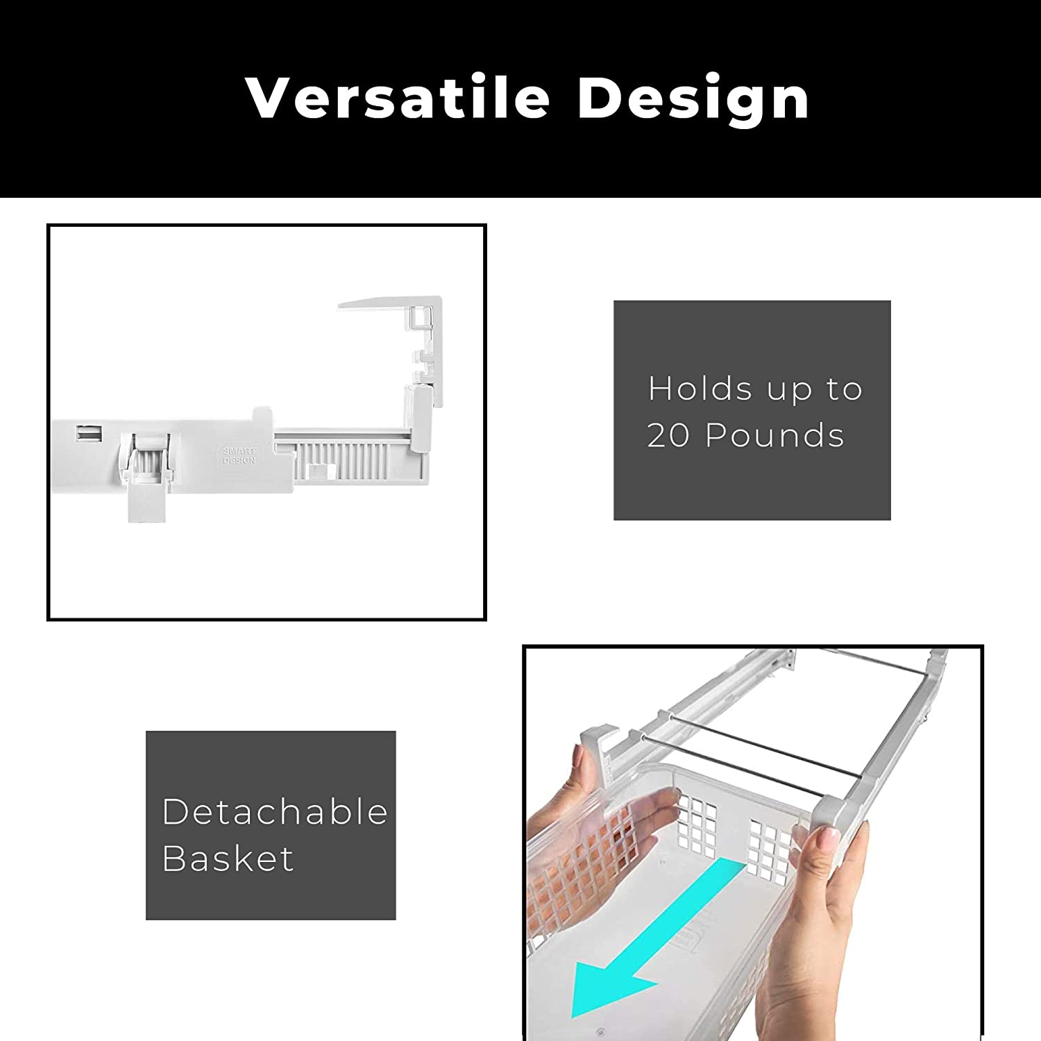 Storage Pull-Out Bin - Extra Large - Holds 20 lbs