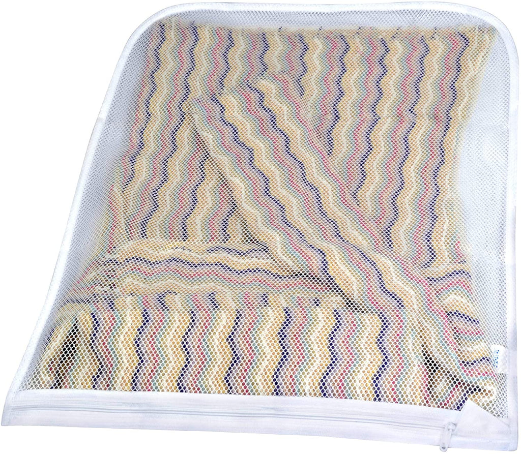 Sweater and Wash Bag with Safety Zipper - 22 x 18 Inch