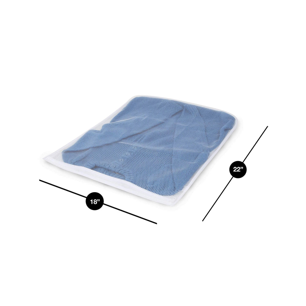 Sweater and Wash Bag with Safety Zipper - 22 x 18 Inch