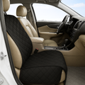 Formosa Covers Pet Single Car Seat Cover with Floor Coverage Black