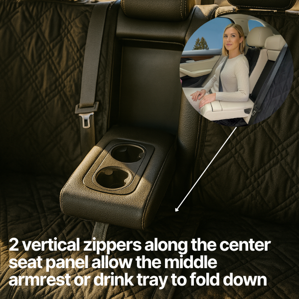 Formosa Covers XX-Large Pet Seat Cover For Truck, Van or Large SUV 62"W Grey