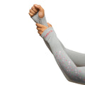 Hand Sleeves For Women | Petals Arm Sleeves - Grey