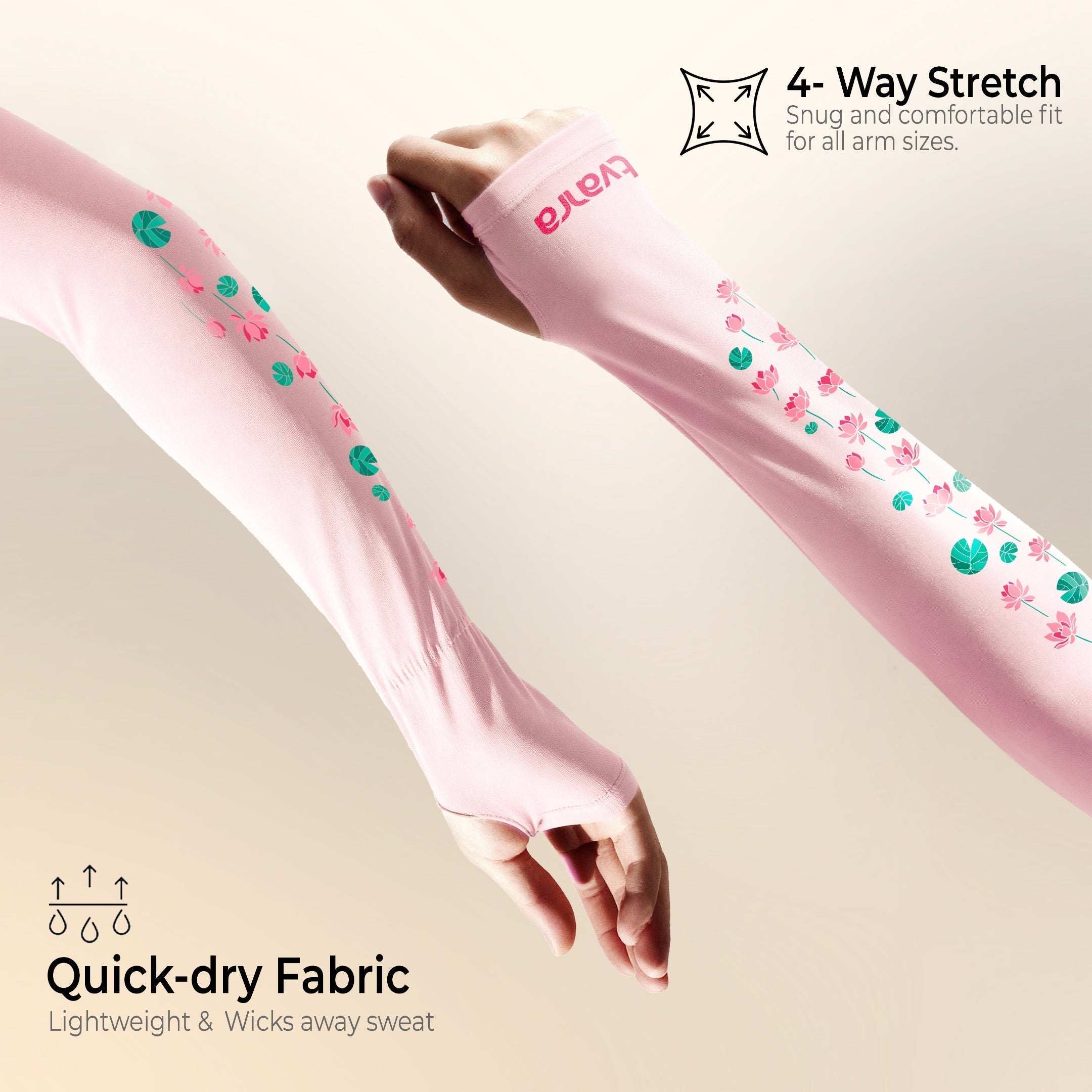 Pack of 2 Sleeves: Padmaa - Baby Pink & Uditaa - Skin