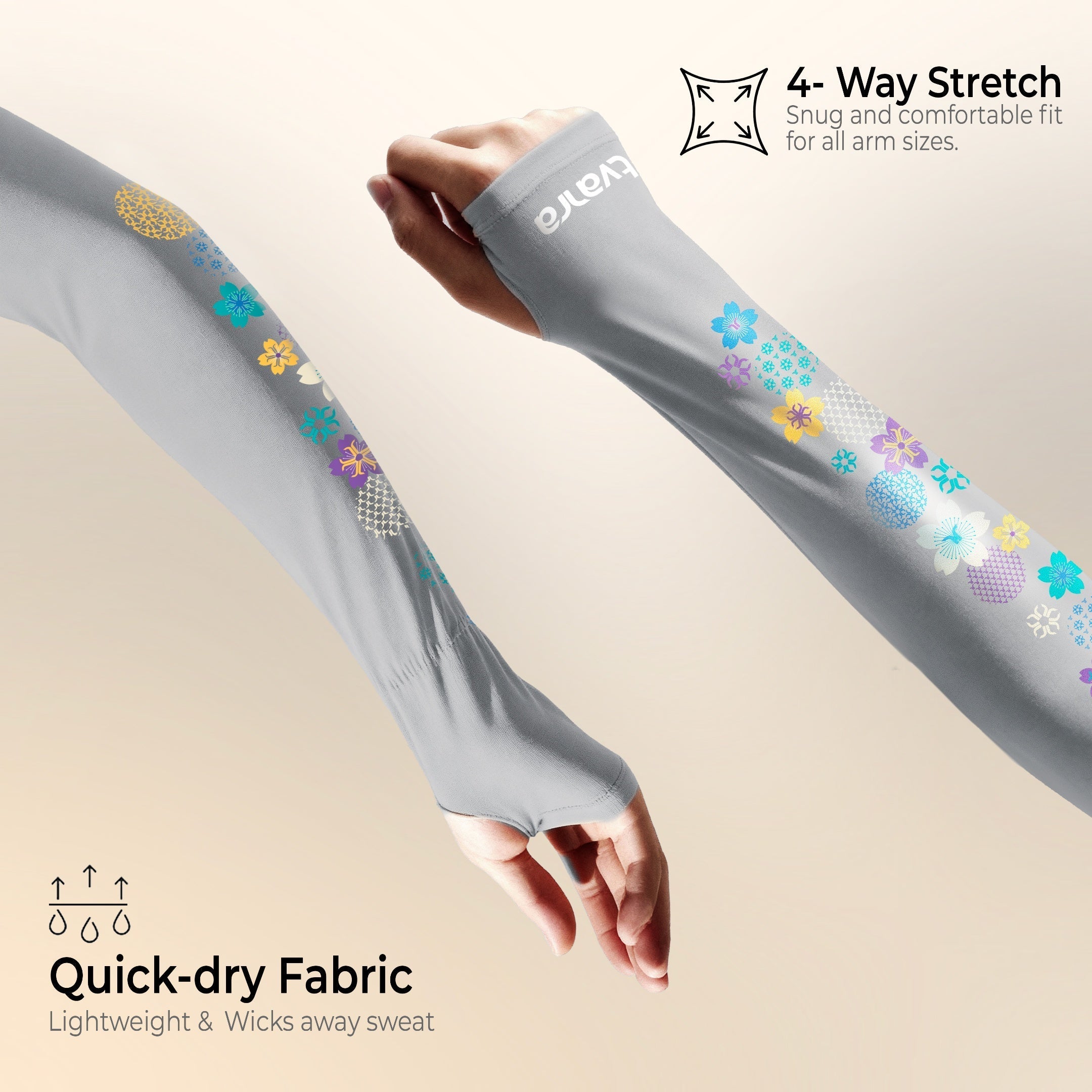 Pack of 3 Sleeves: White Lotus - Black & Padmaa - Baby Pink & Uditaa - Grey