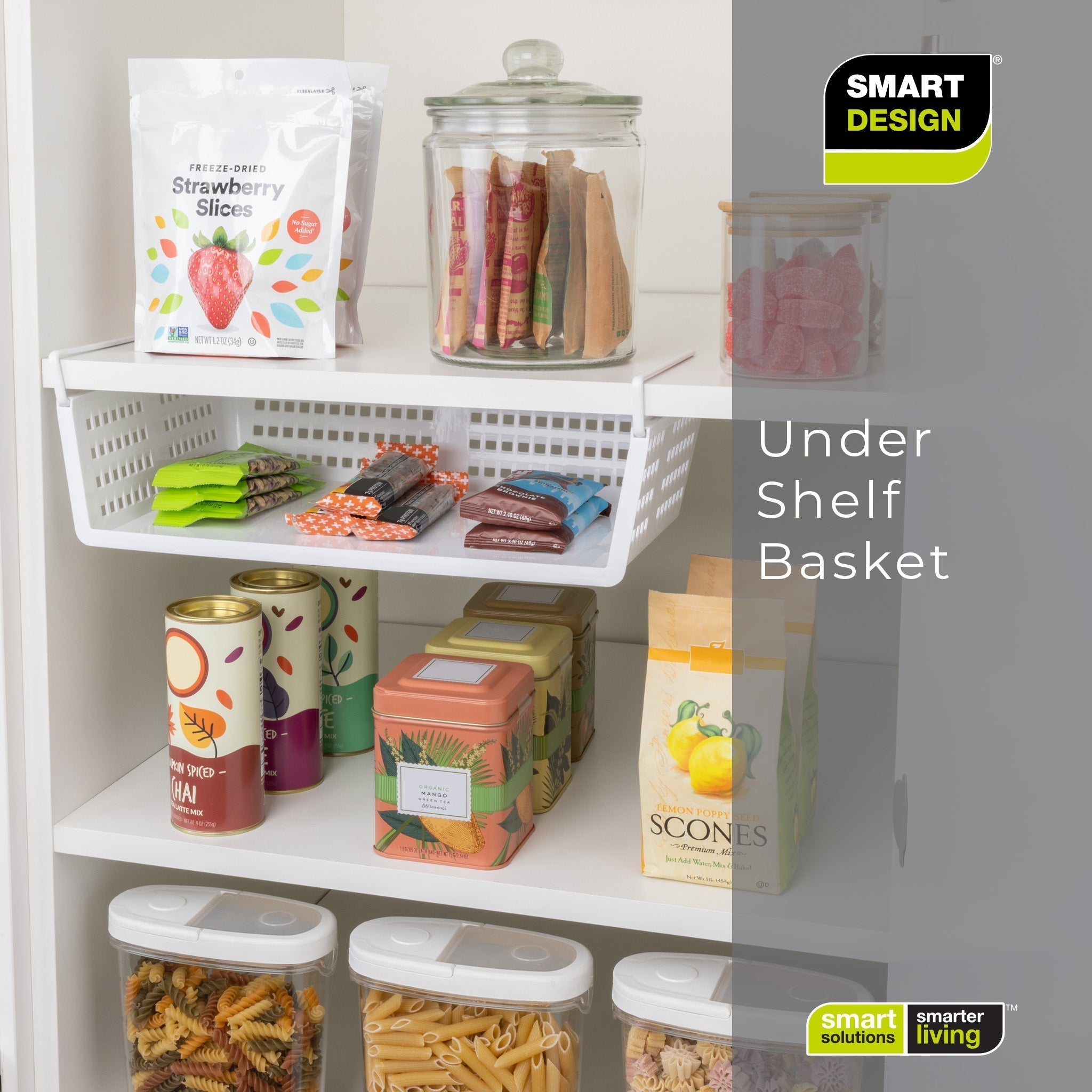 Undershelf Storage Basket 16"