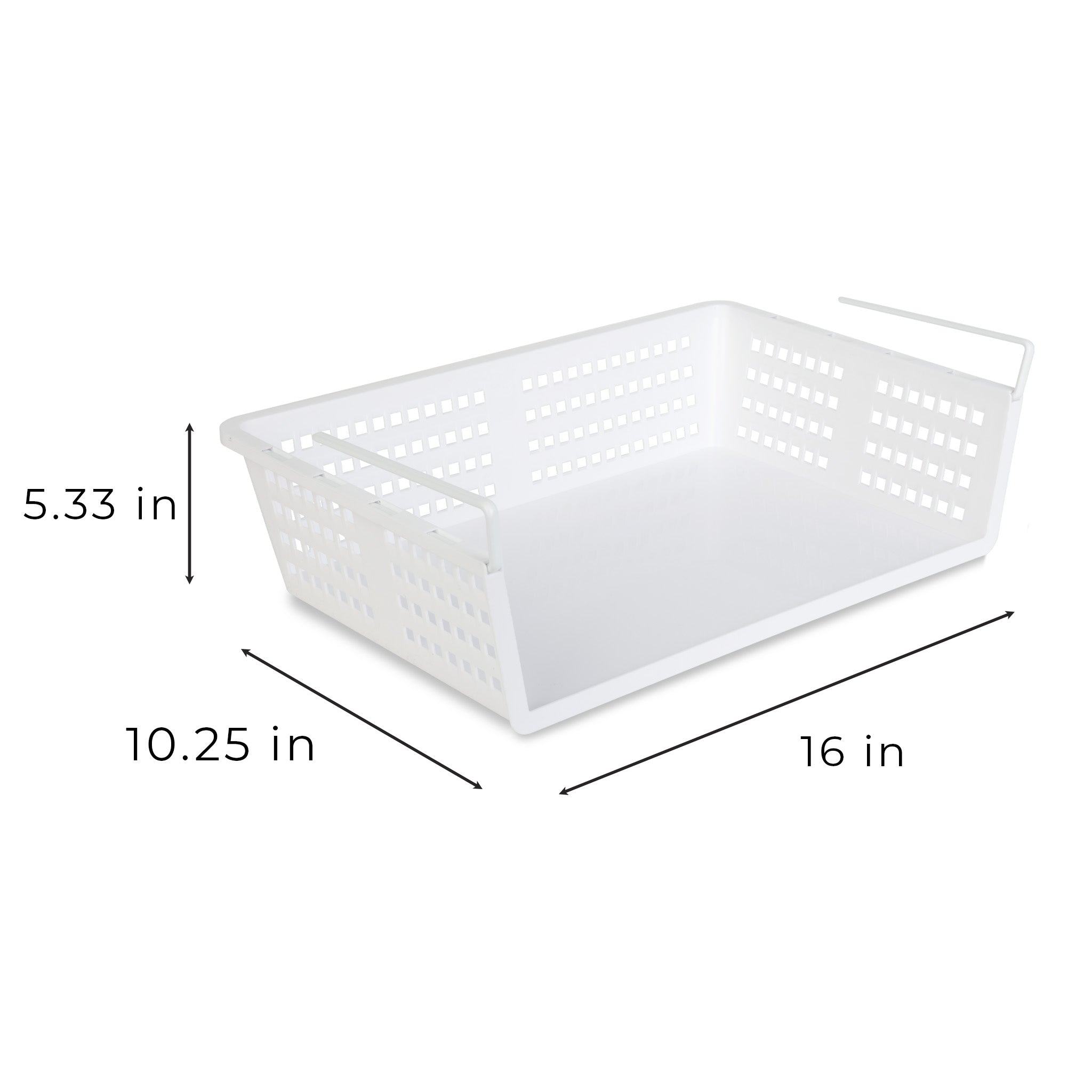 Undershelf Storage Basket 16"